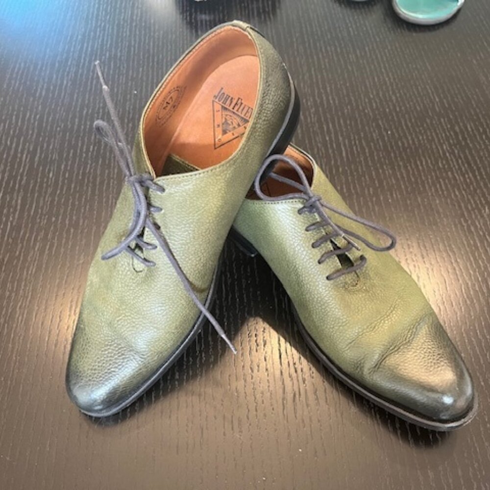 Green Ombre Oxford '104 Prince Street' Fluevog Shoes